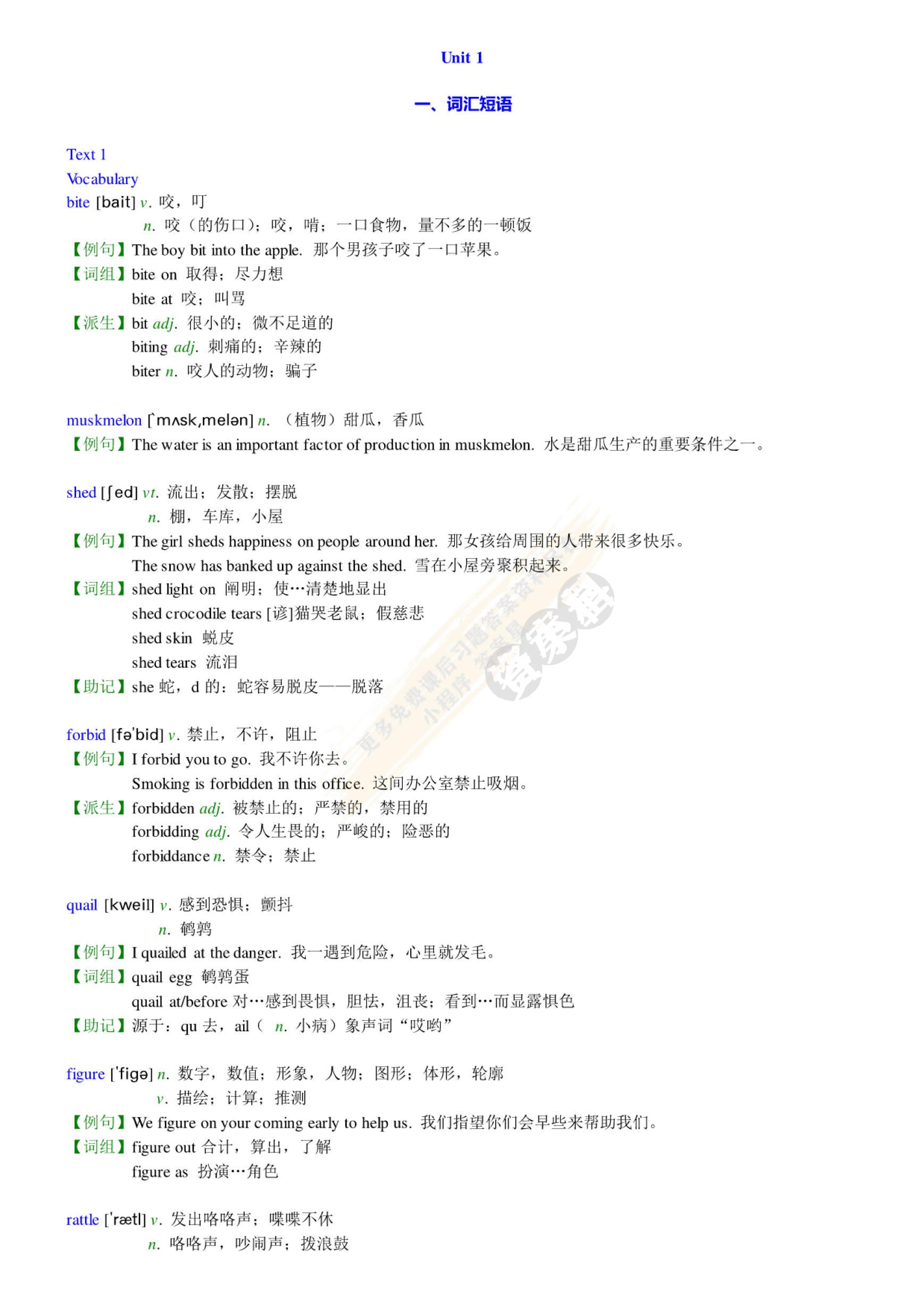 综合英语教程2  第三版