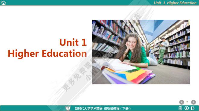 新时代大学学术英语 视听说教程 下册