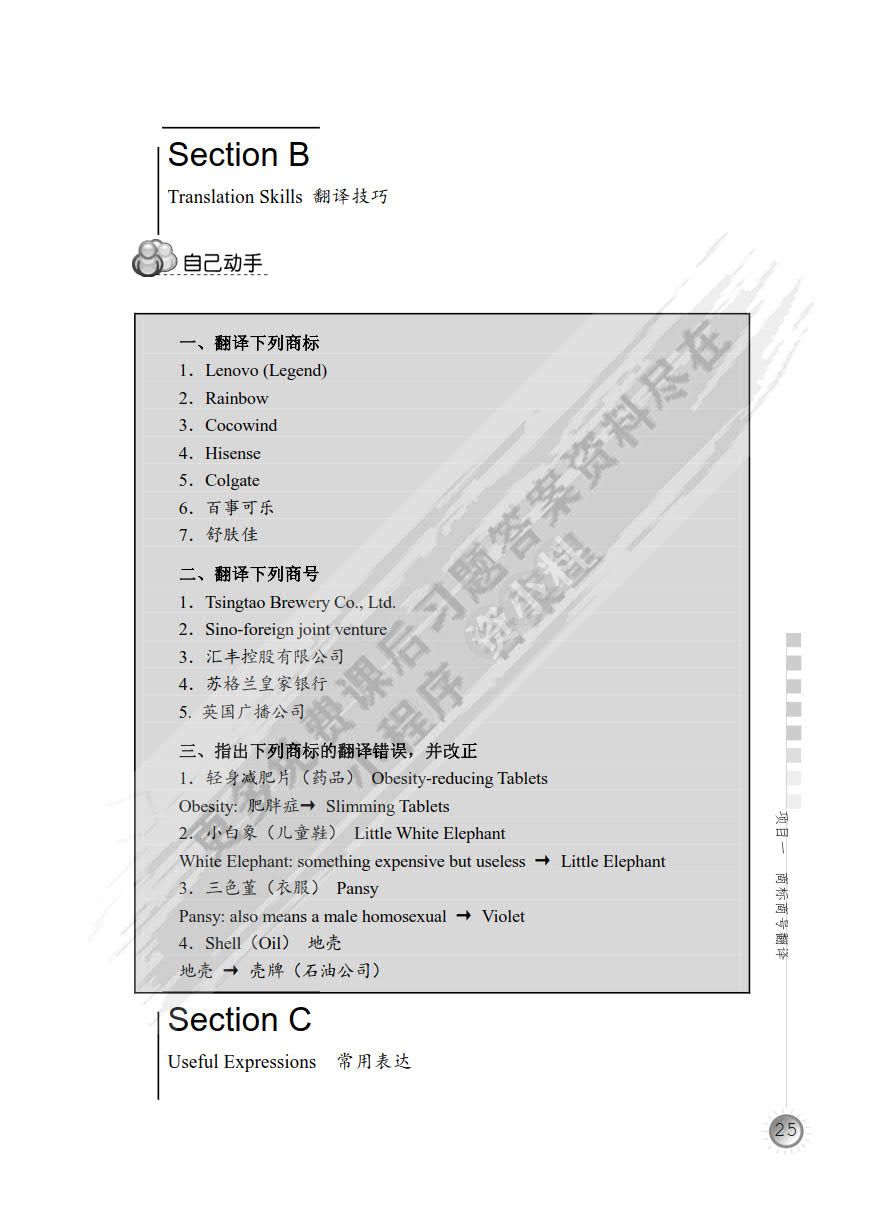 商务英语翻译实务（第二版）