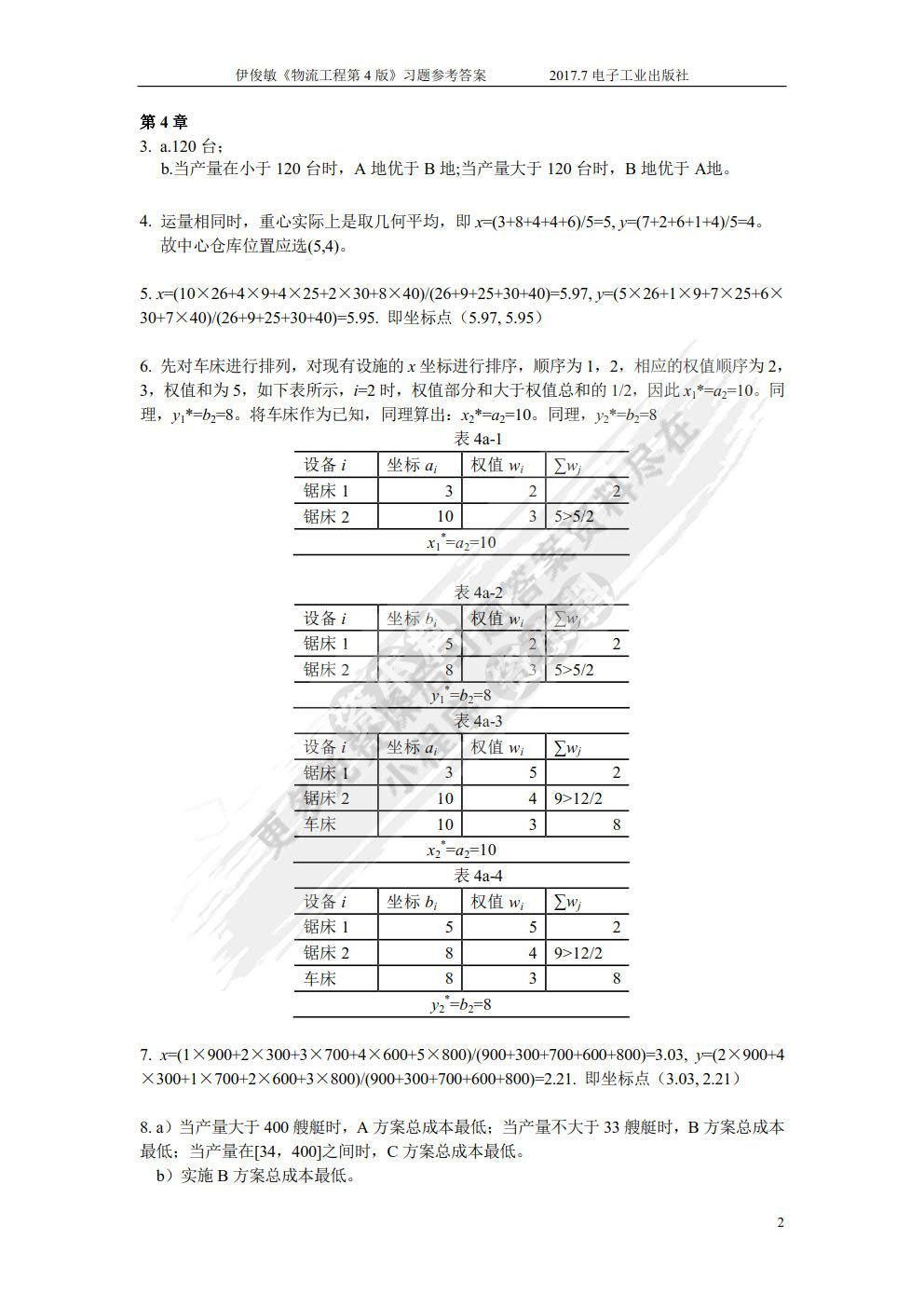 物流工程（第4版）