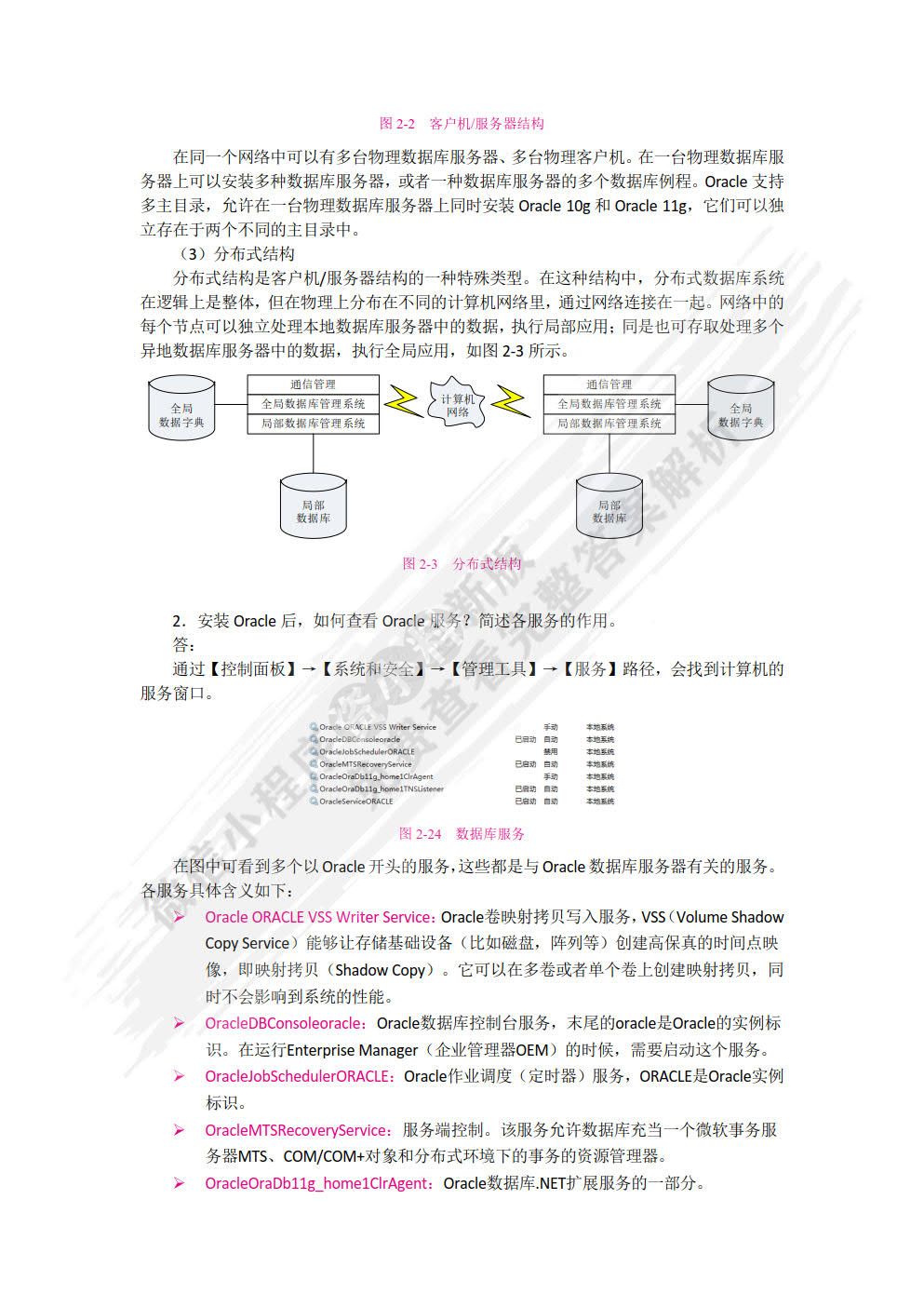 Oracle数据库应用与开发实战