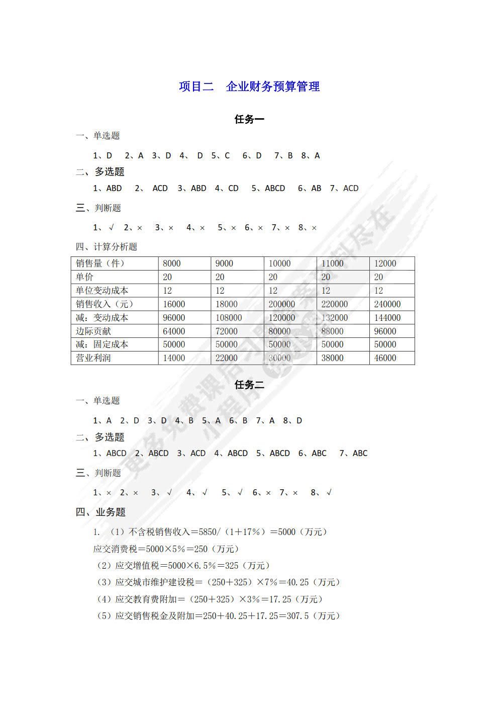 财务管理实务（第三版）