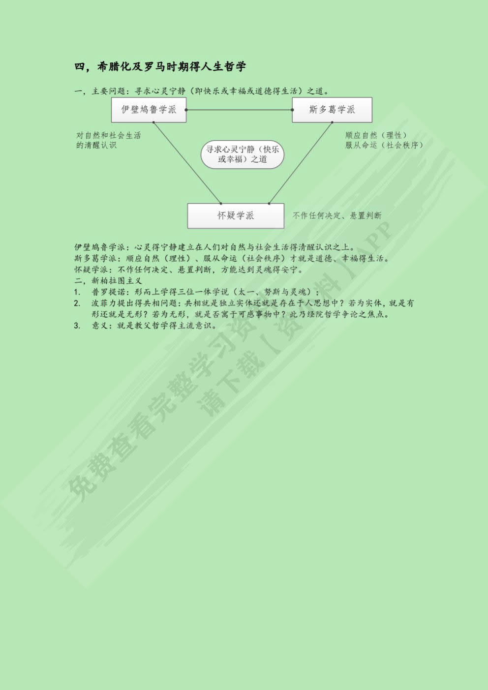 西方哲学史（第二版）