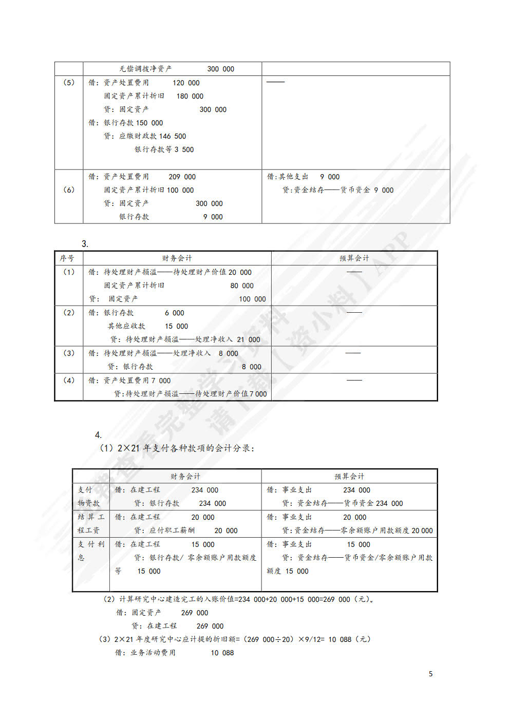 事业单位会计实务（第三版）