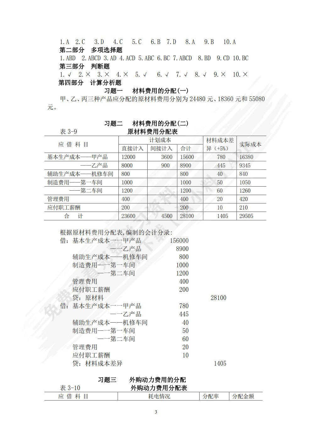 成本会计学（第二版）