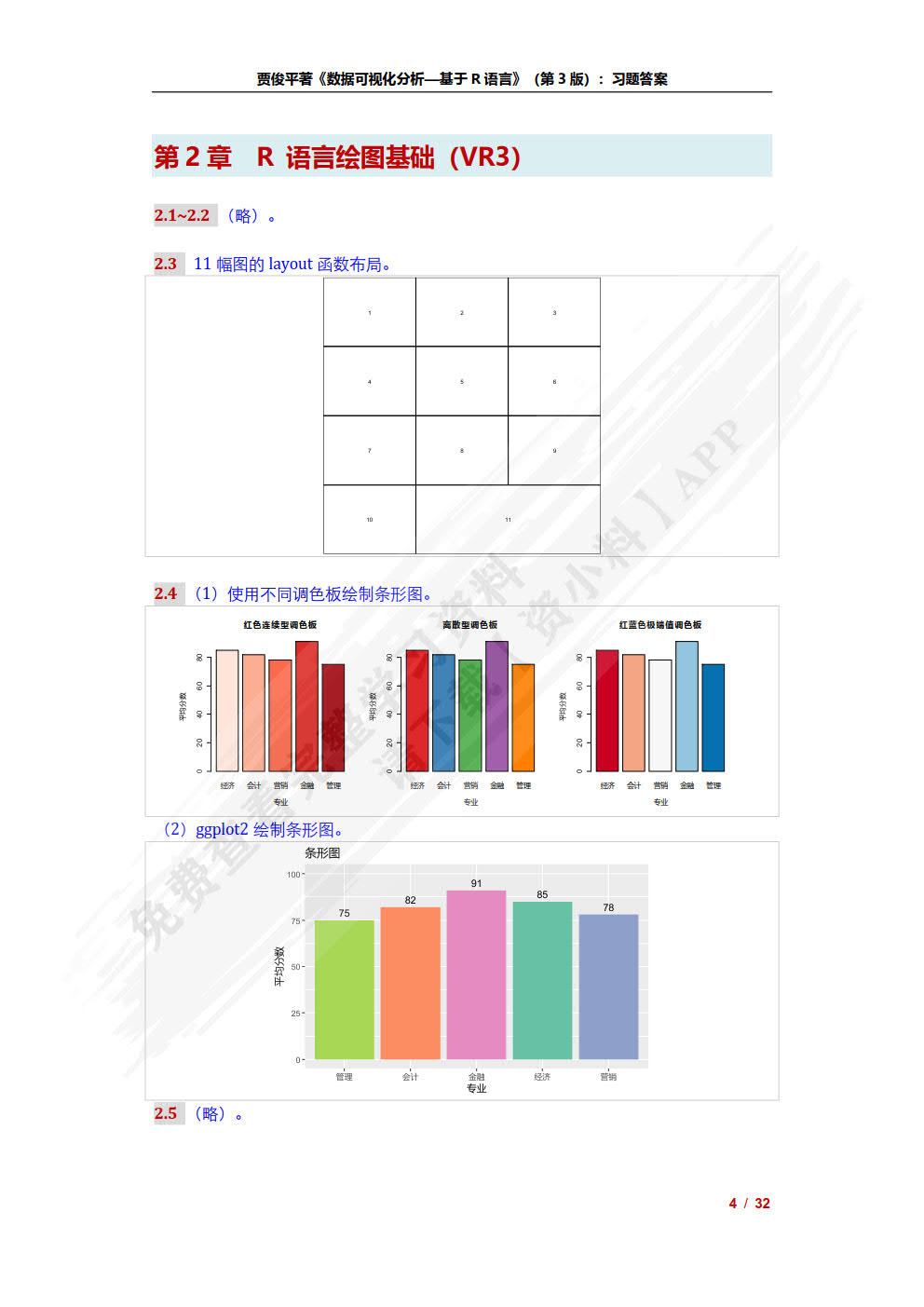 数据可视化分析——基于R语言(第3版)