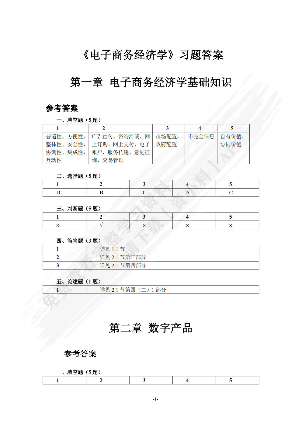 电子商务经济学