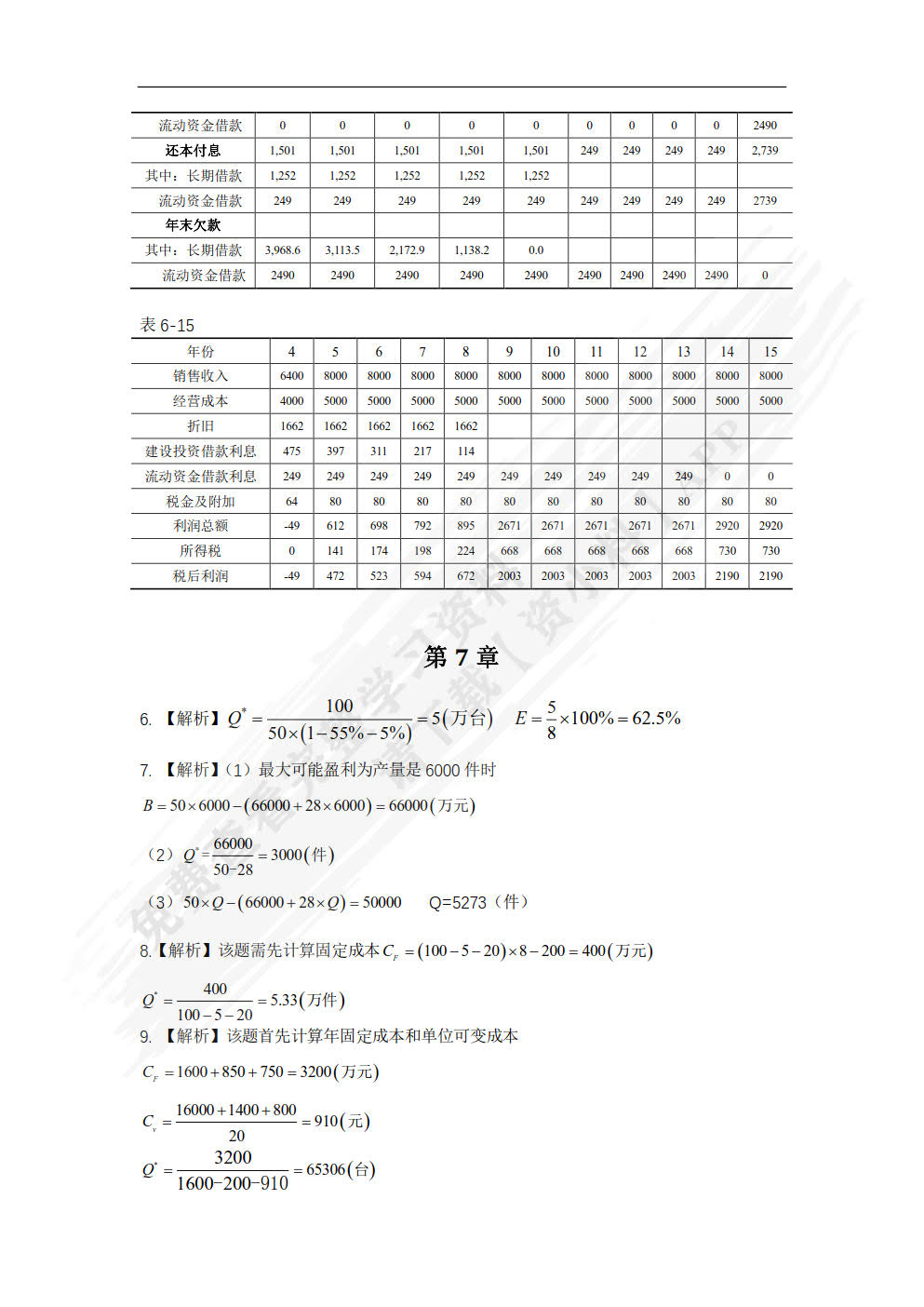 工程经济学(第6版高等学校工程管理系列经典教材)