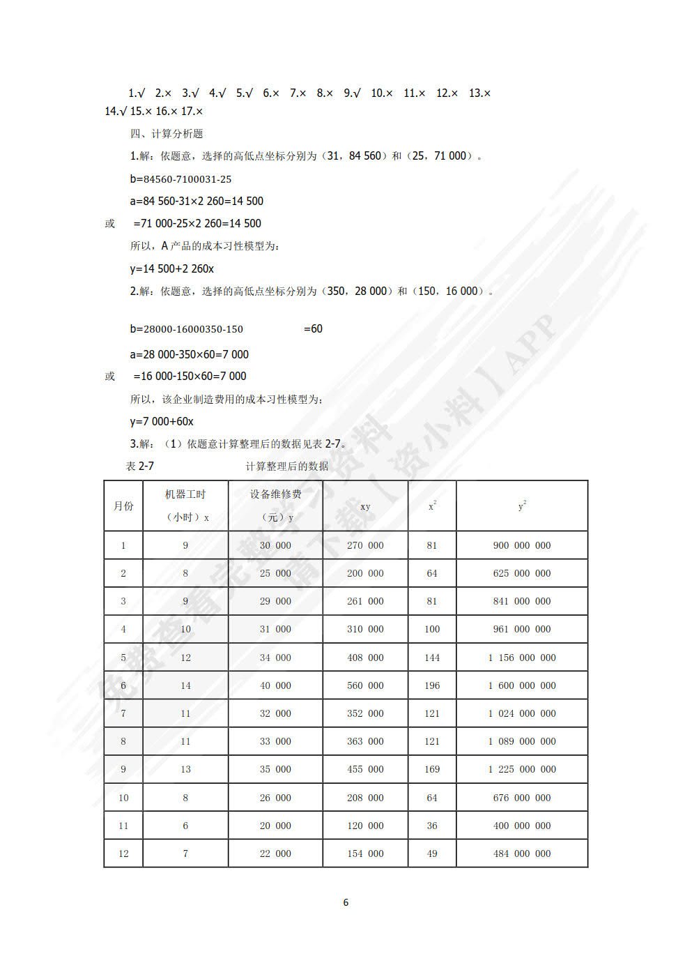 管理会计实训与案例（第2版）