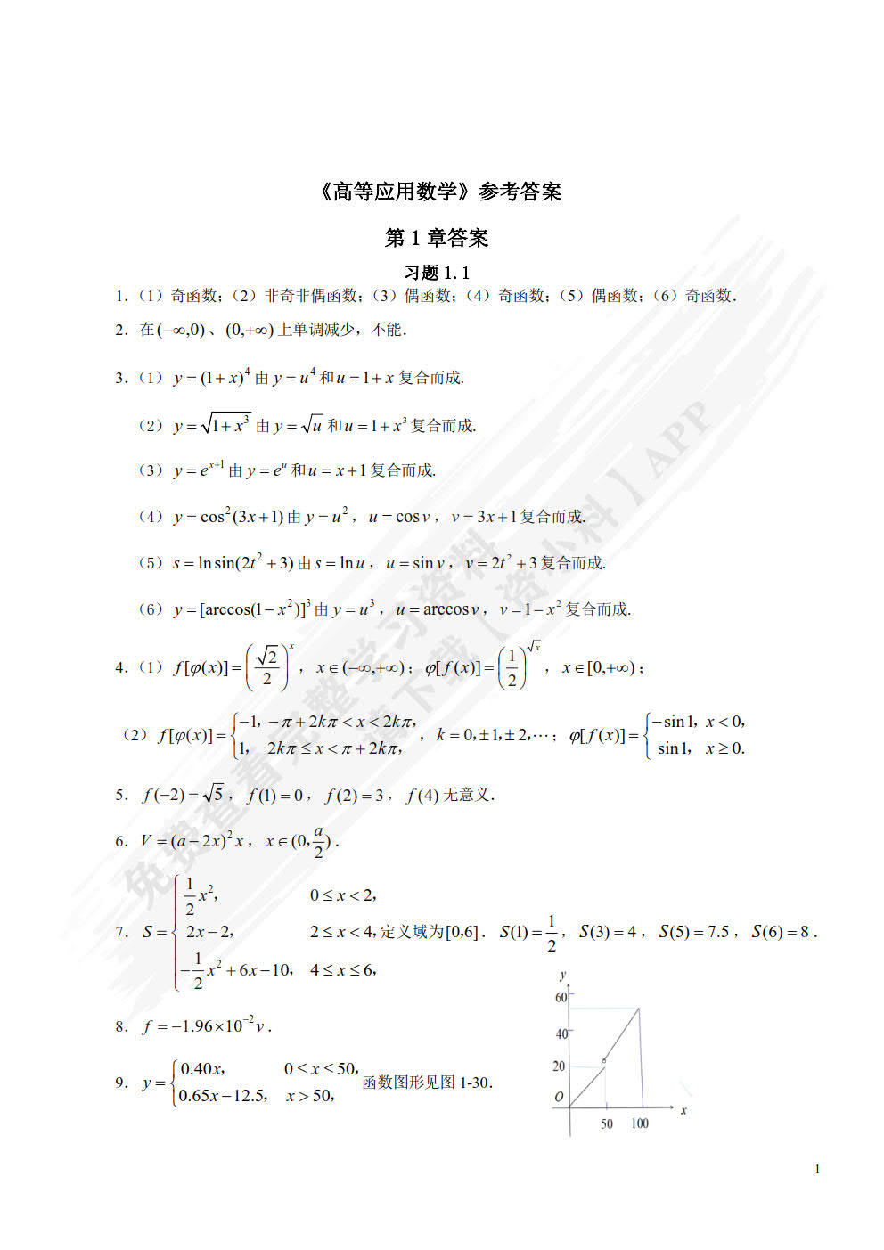 高等应用数学