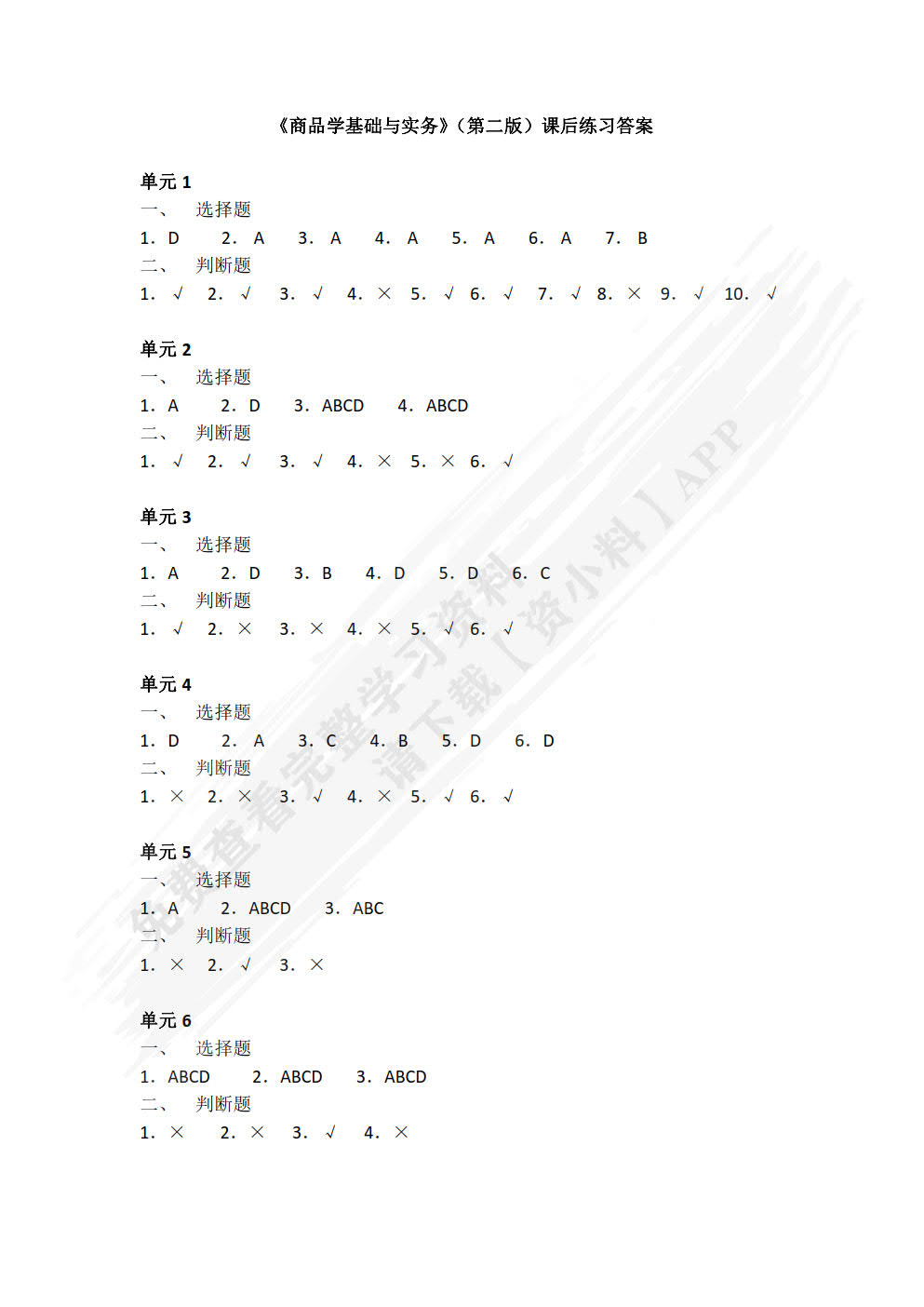 商品学基础与实务（第二版）