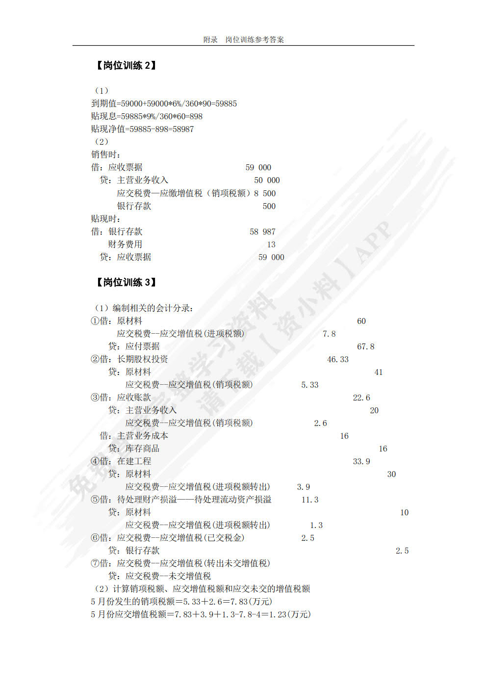 财务会计实务(第二版)