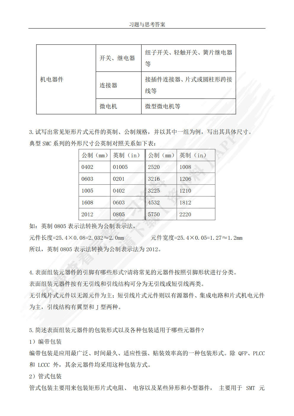 表面组装技术基础