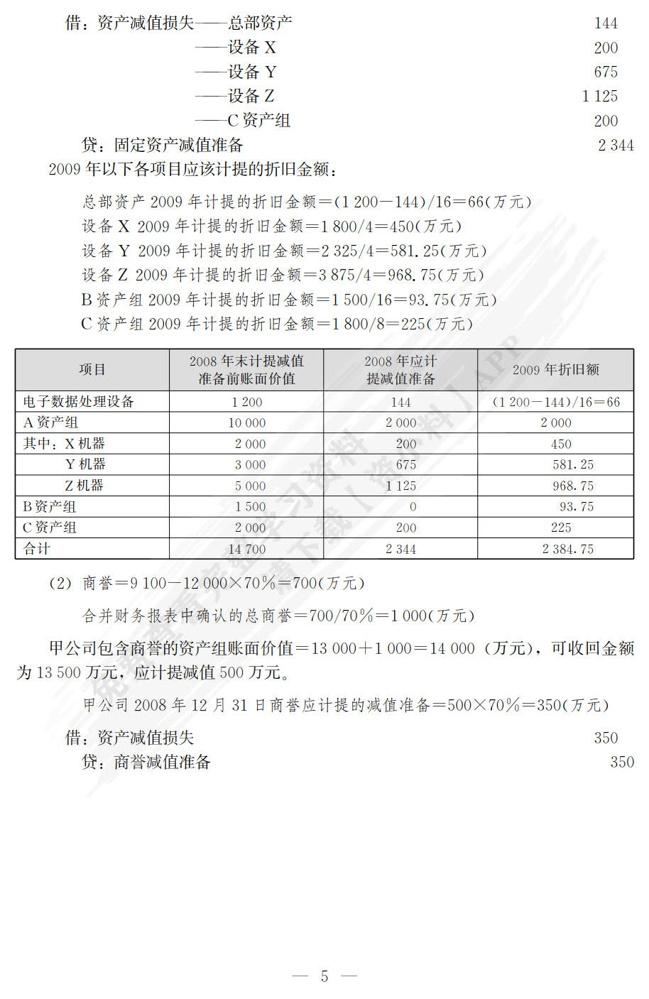 高级财务会计