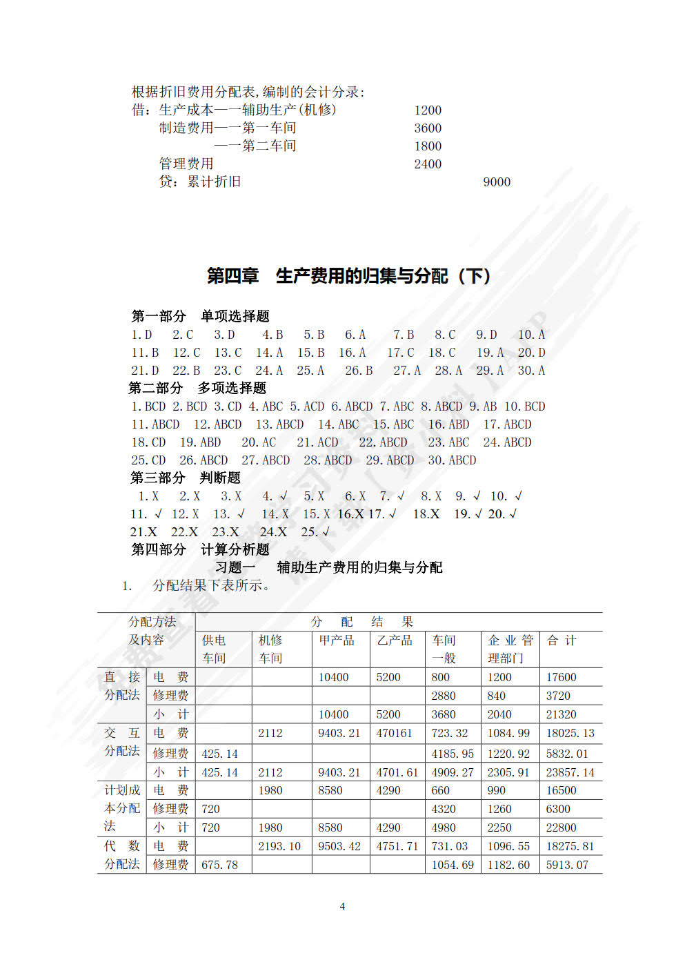 成本会计学