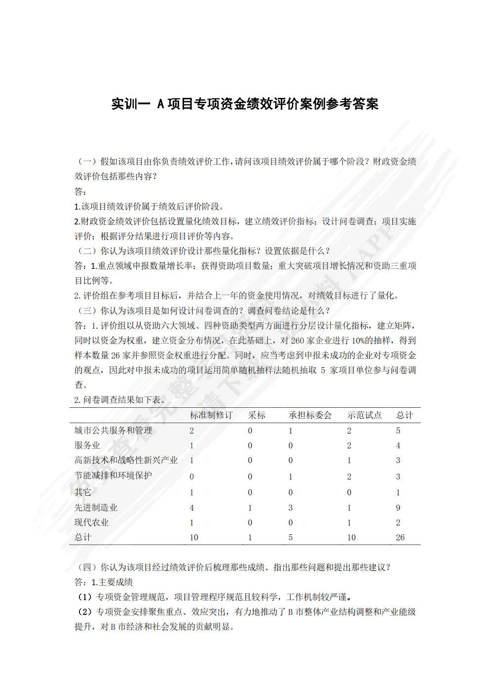 资产评估实验与实训教程