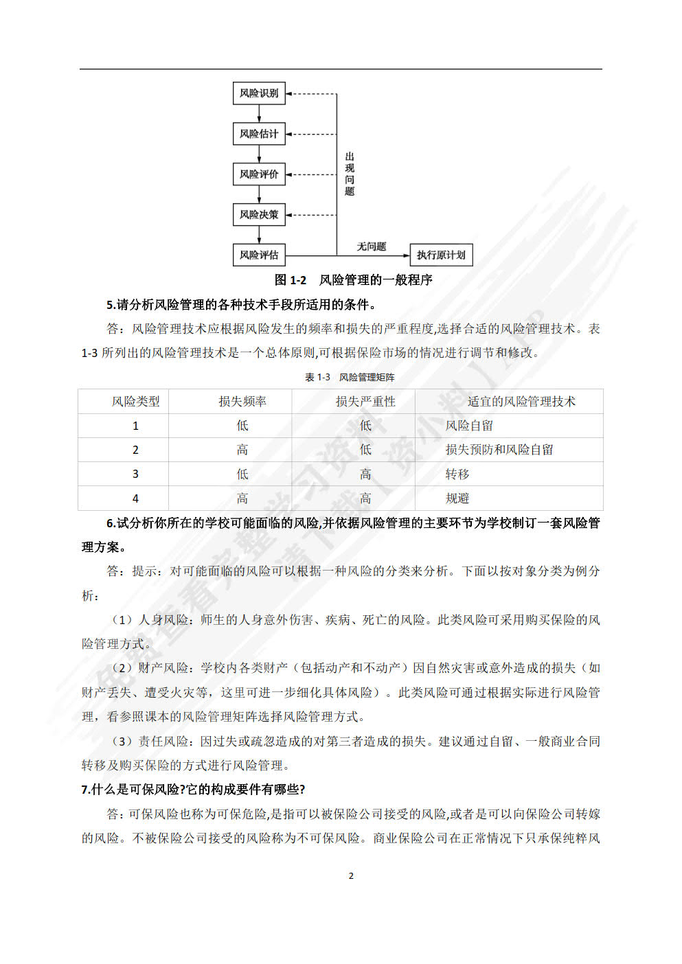 保险学（普通高等学校应用型教材·金融）