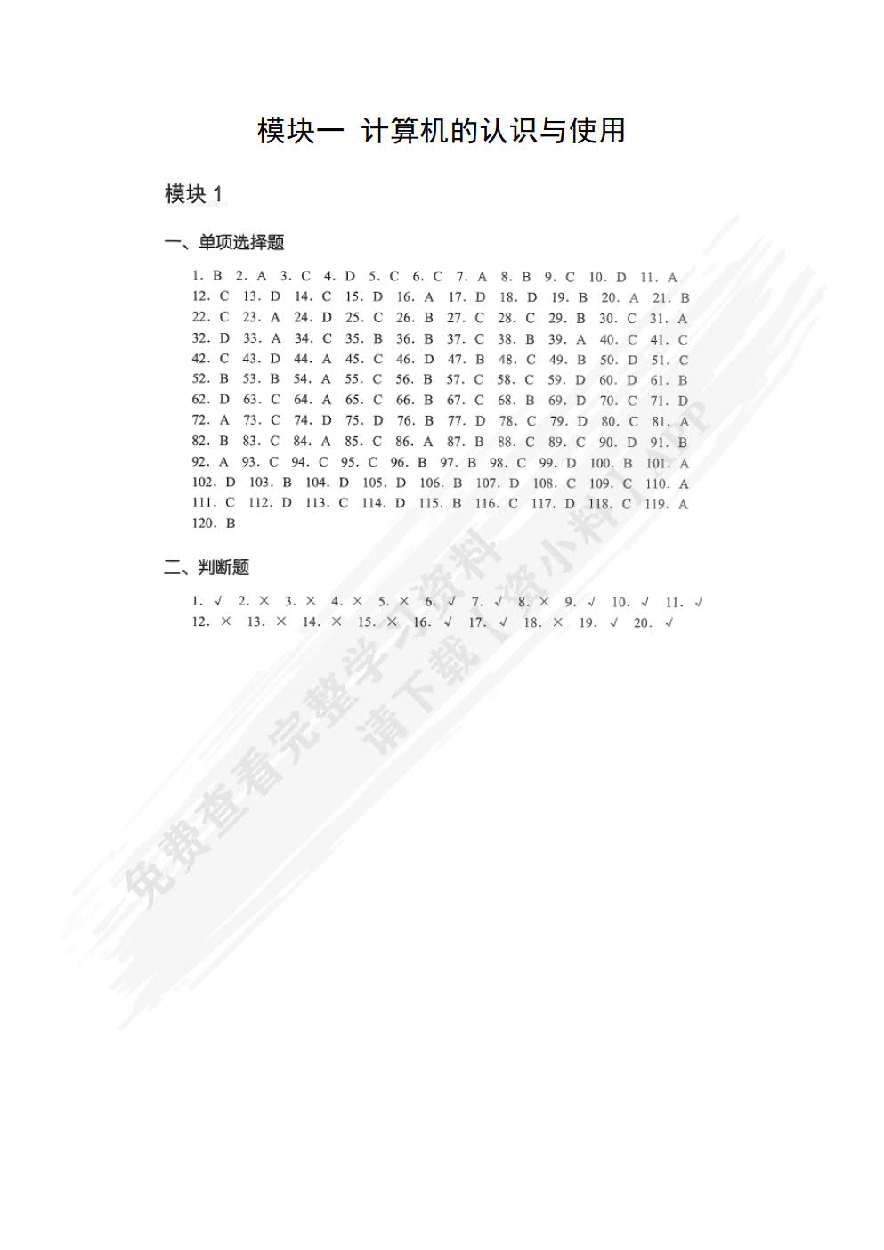 信息技术基础实训指导