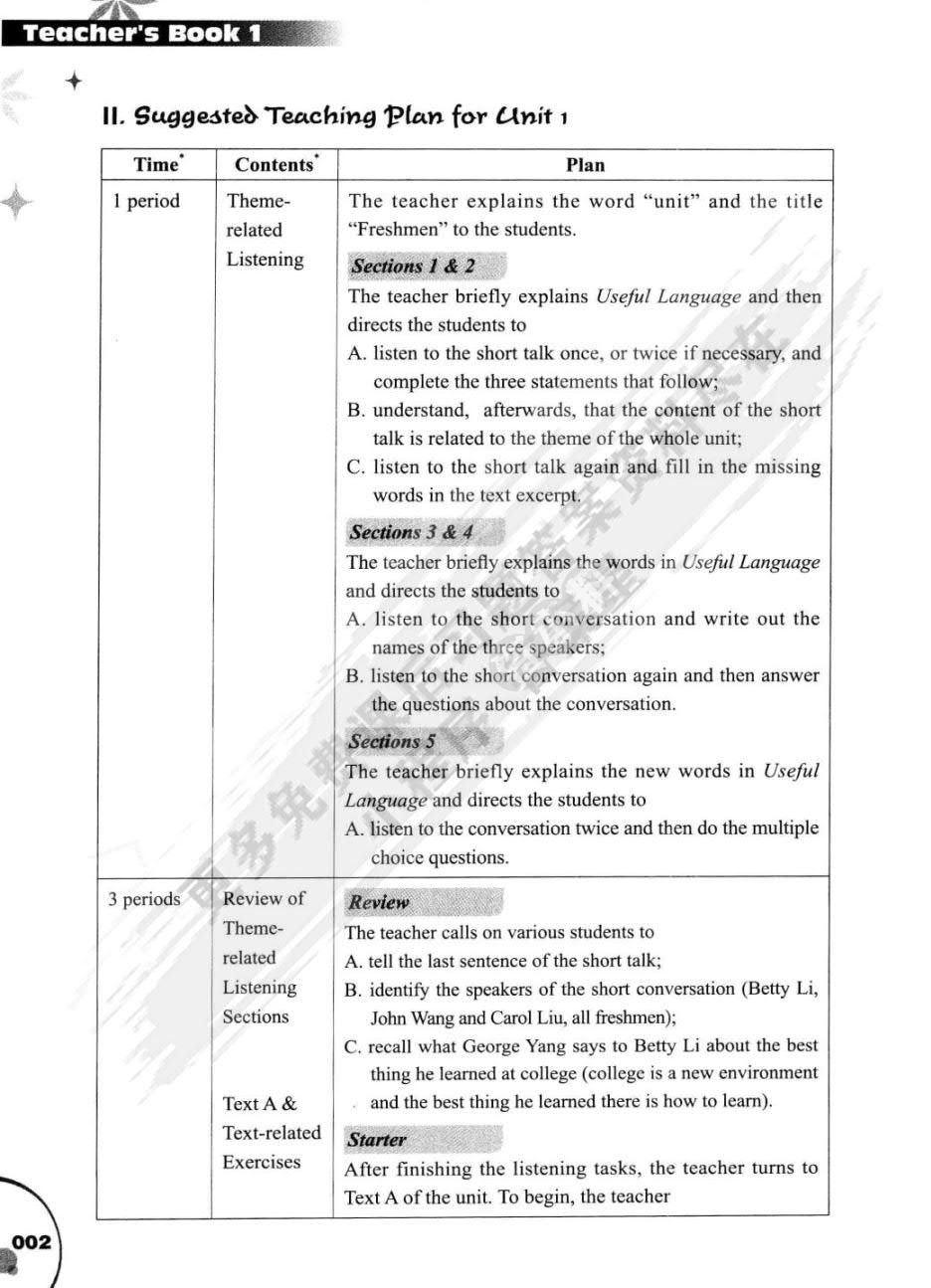 21世纪大学英语（S版）综合教程.1
