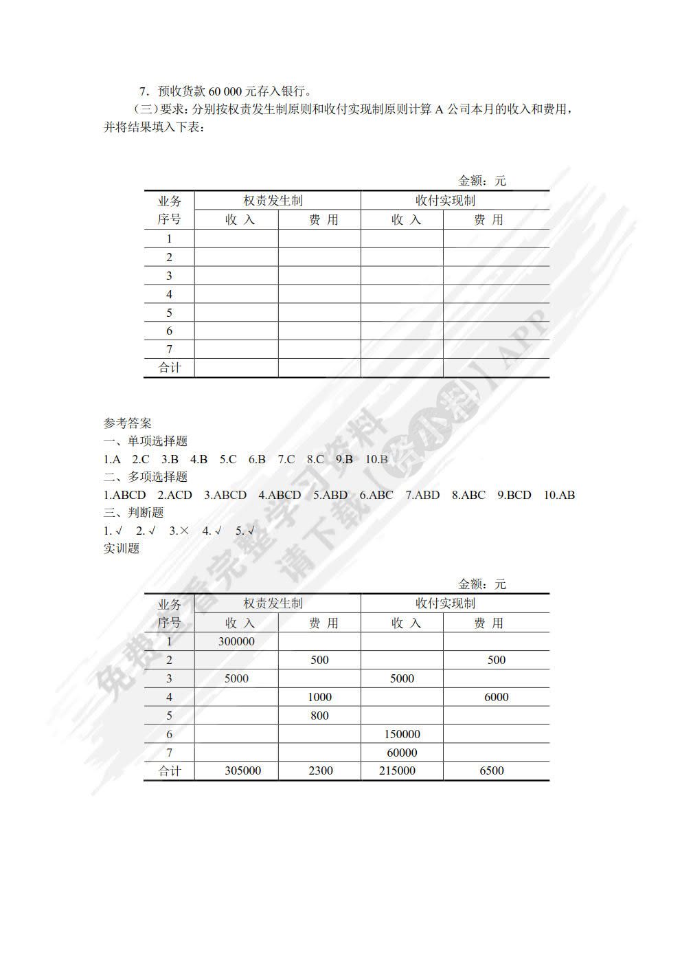 基础会计学（第二版）