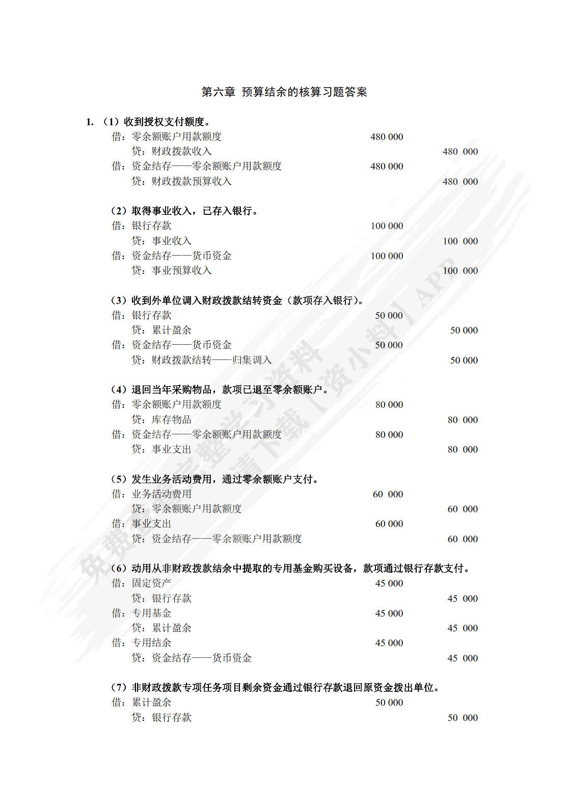 政府会计（第二版）