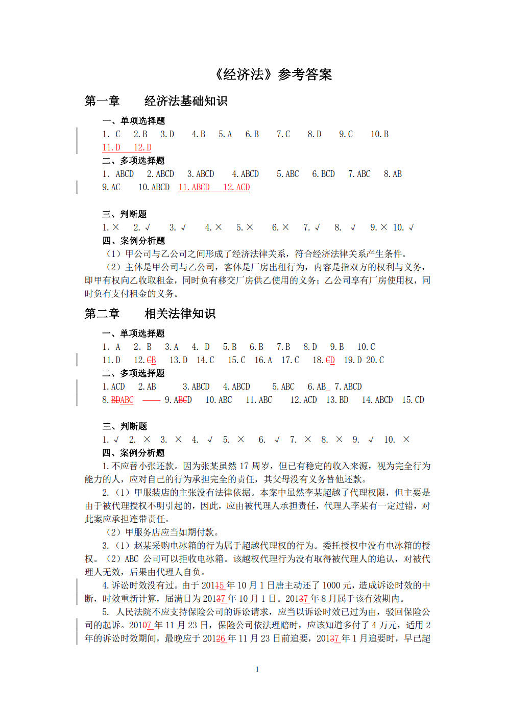 经济法（第4版）