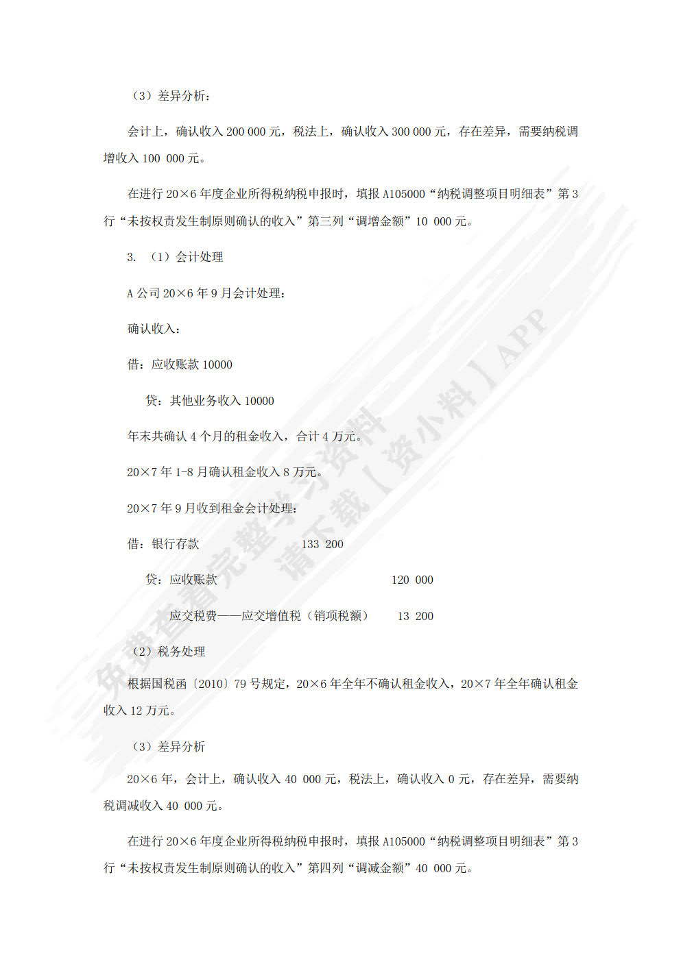 会计与税法差异分析