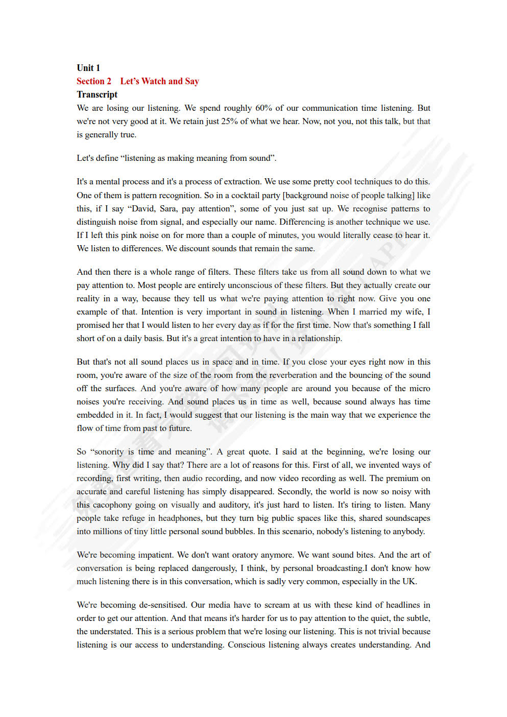 新发展商务英语口译教程