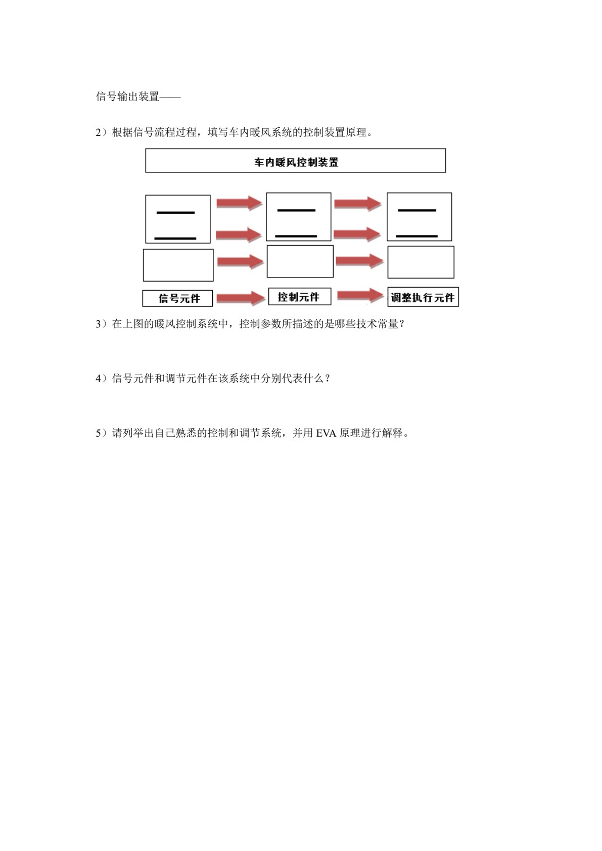 汽车控制系统构造与检修
