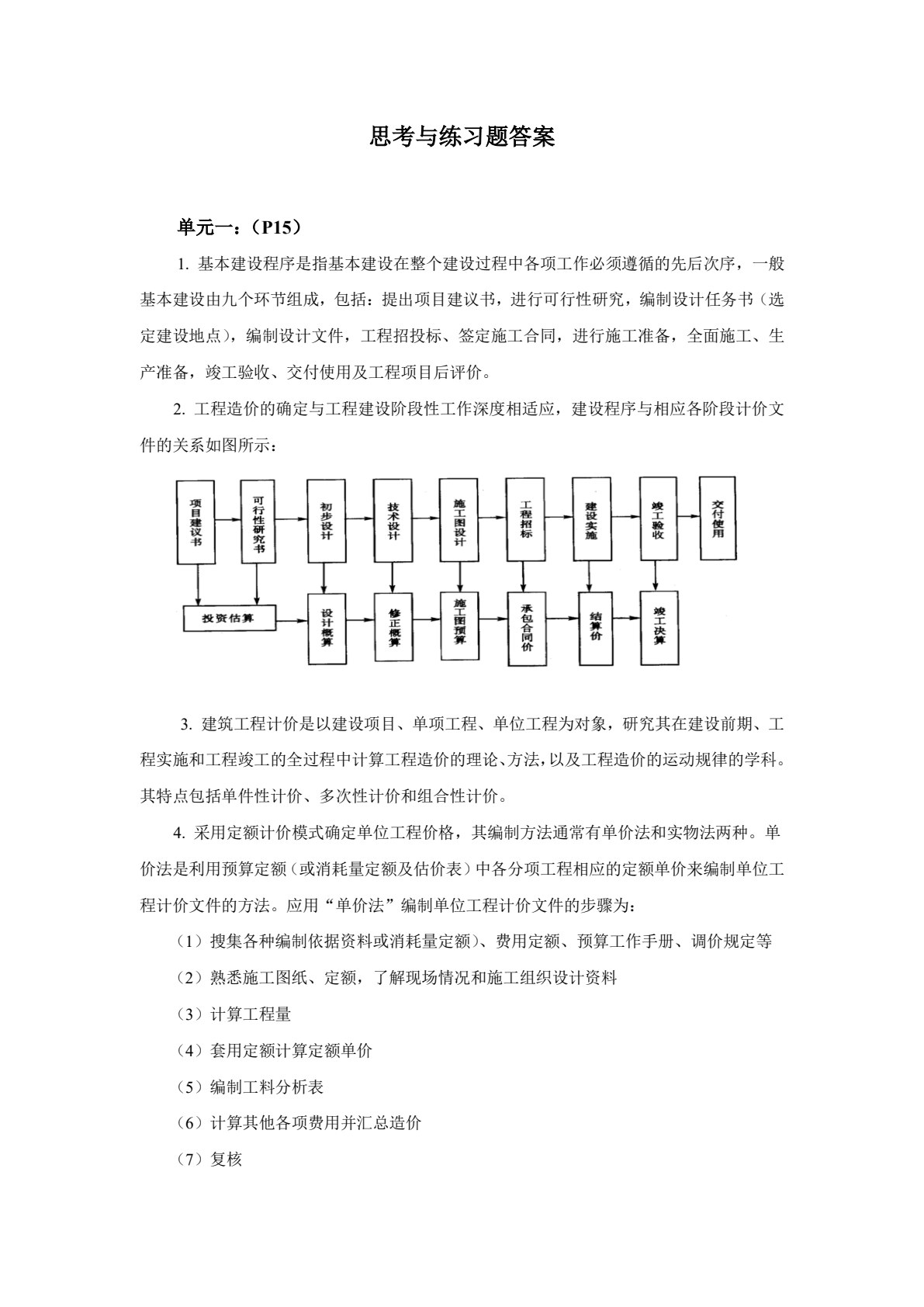建筑工程计量与计价 第3版