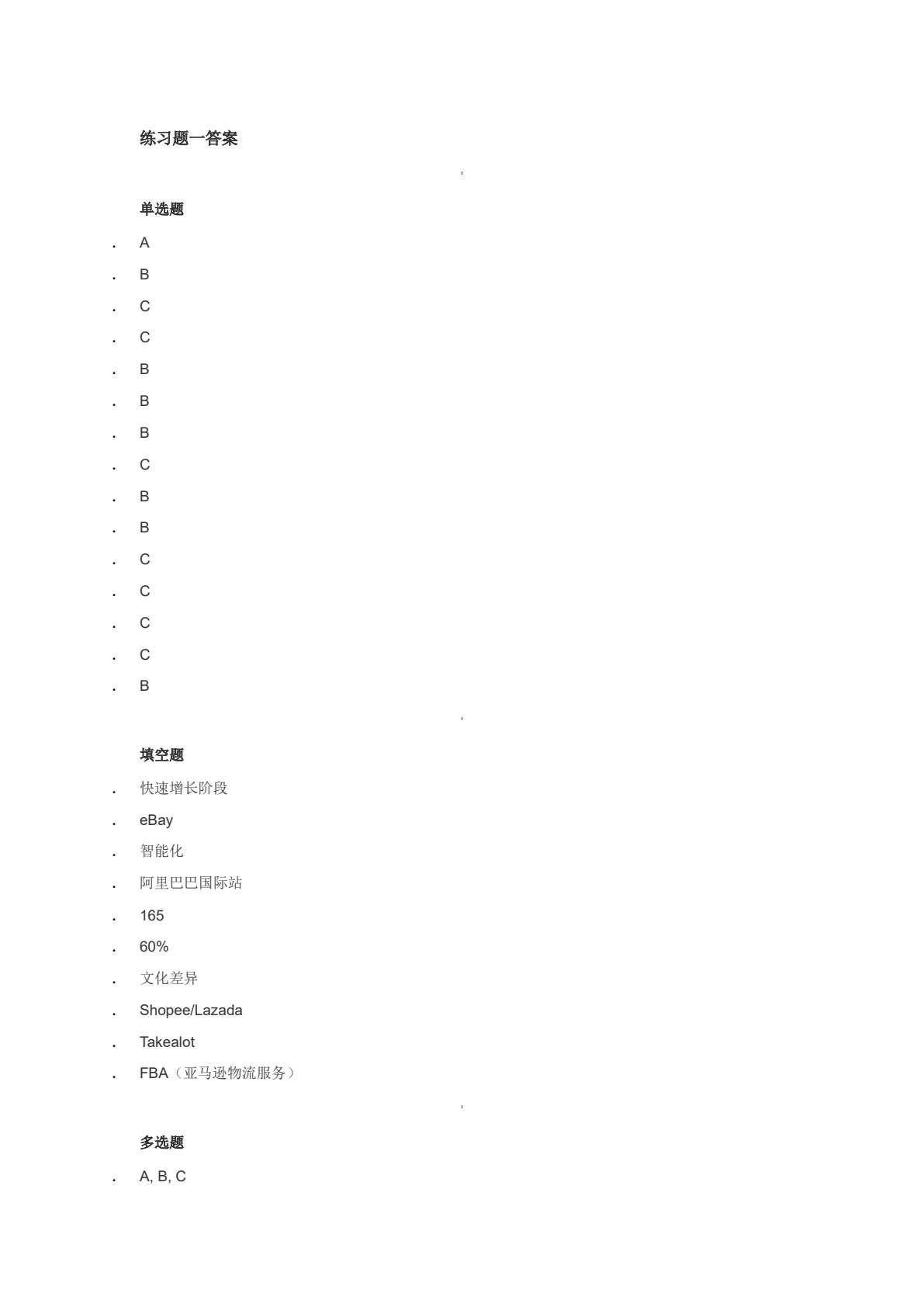 跨境电商目的国概况