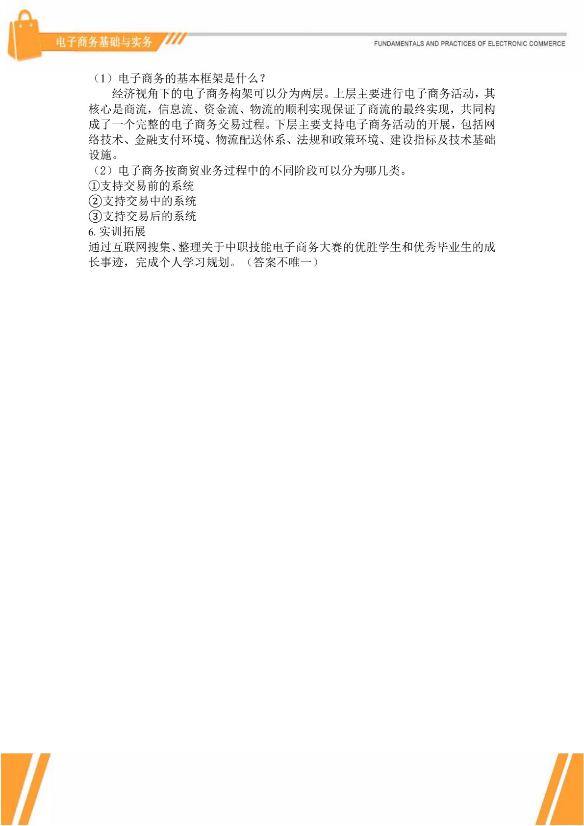 电子商务基础与实务