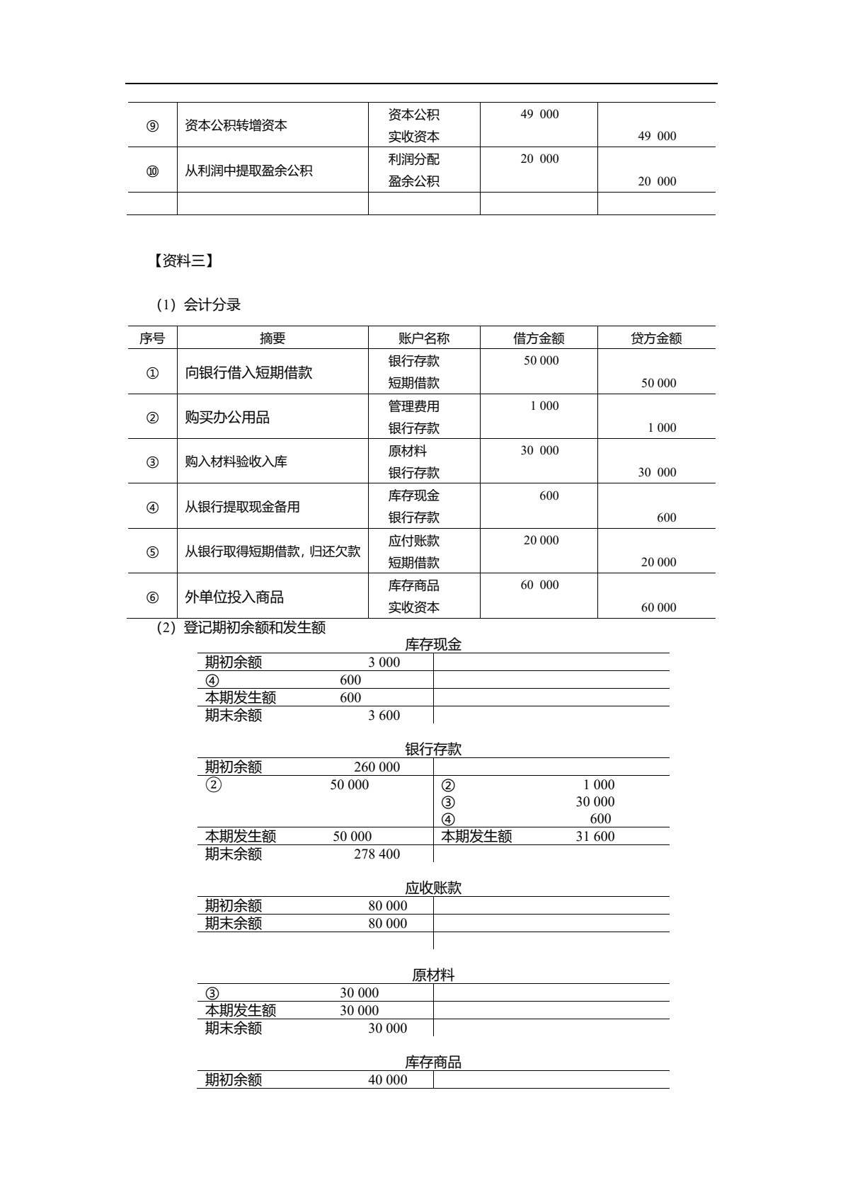 会计基础（第5版）信息化教学资源版