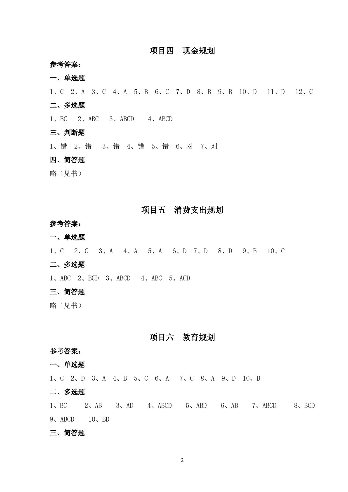 个人理财规划实务