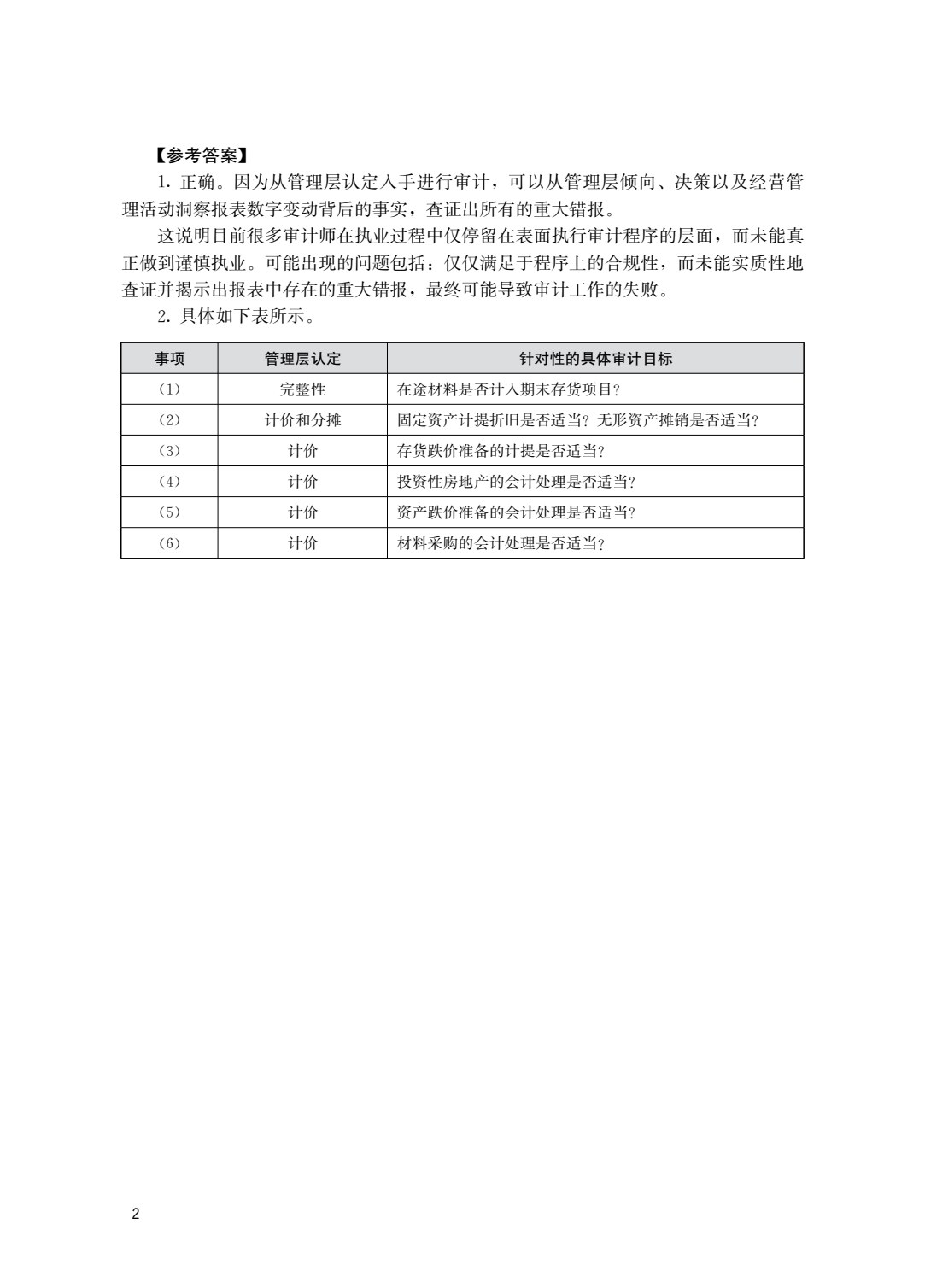 审计学：原理与案例（第4版）