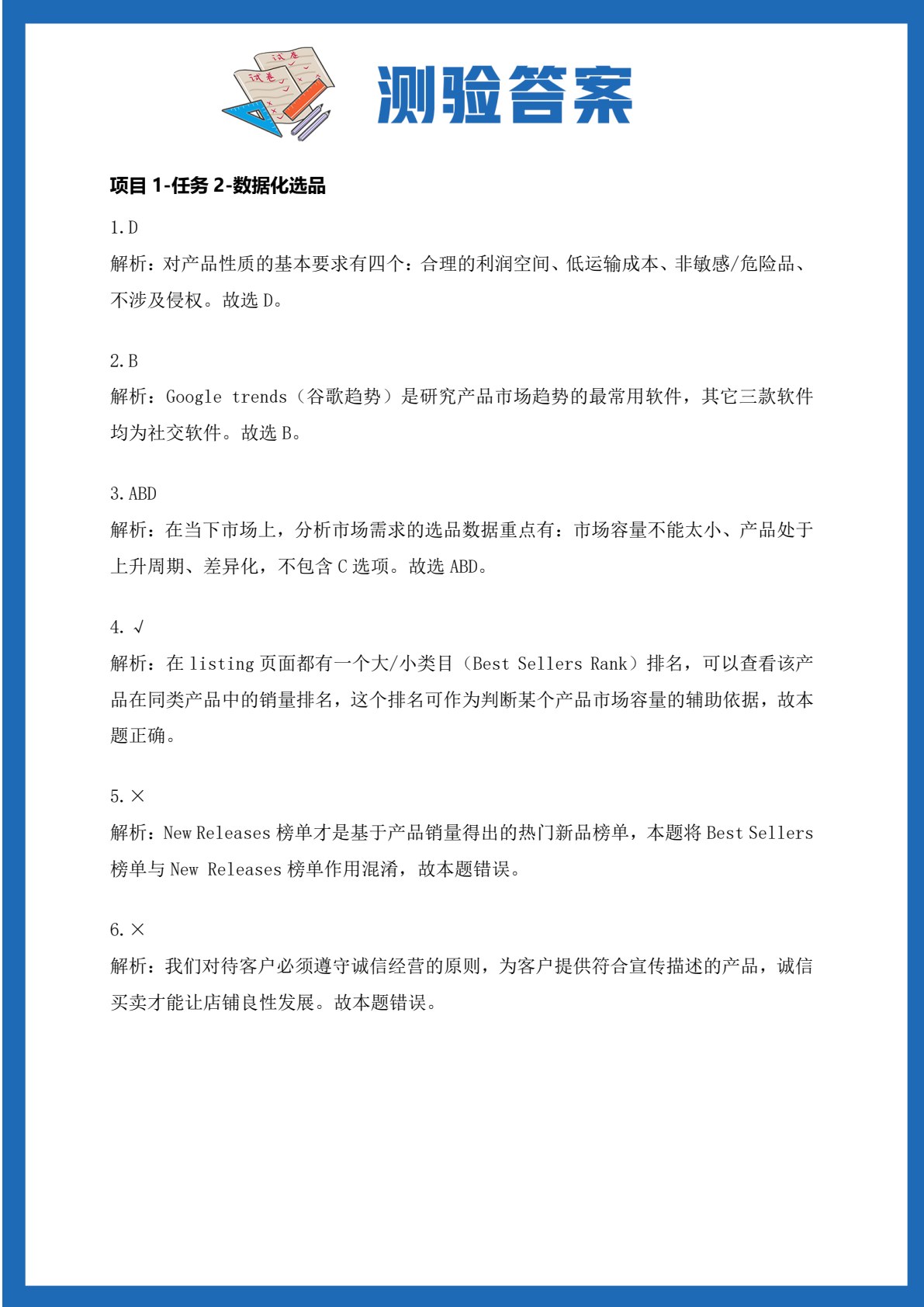 跨境电子商务营销推广