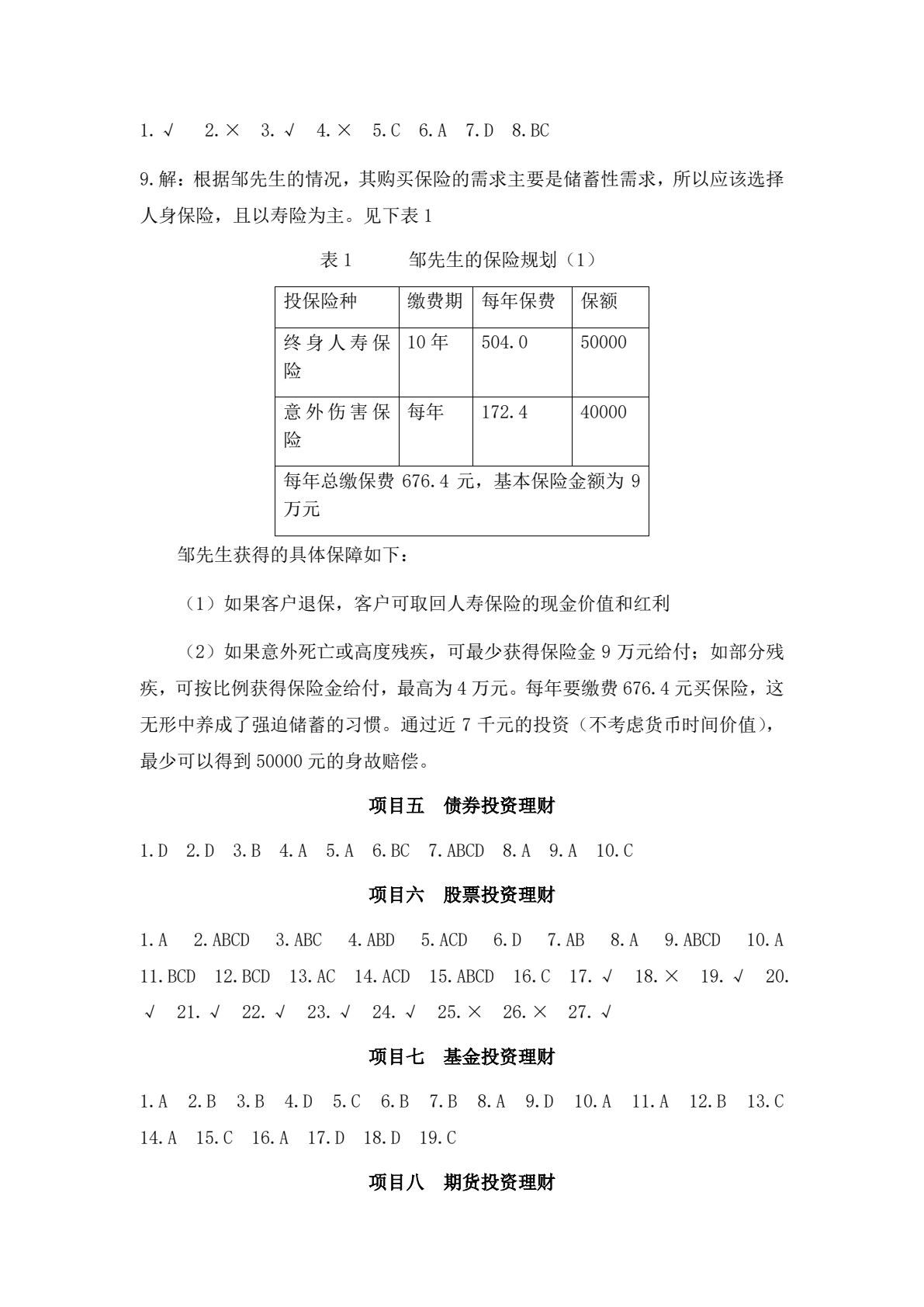 个人理财实务