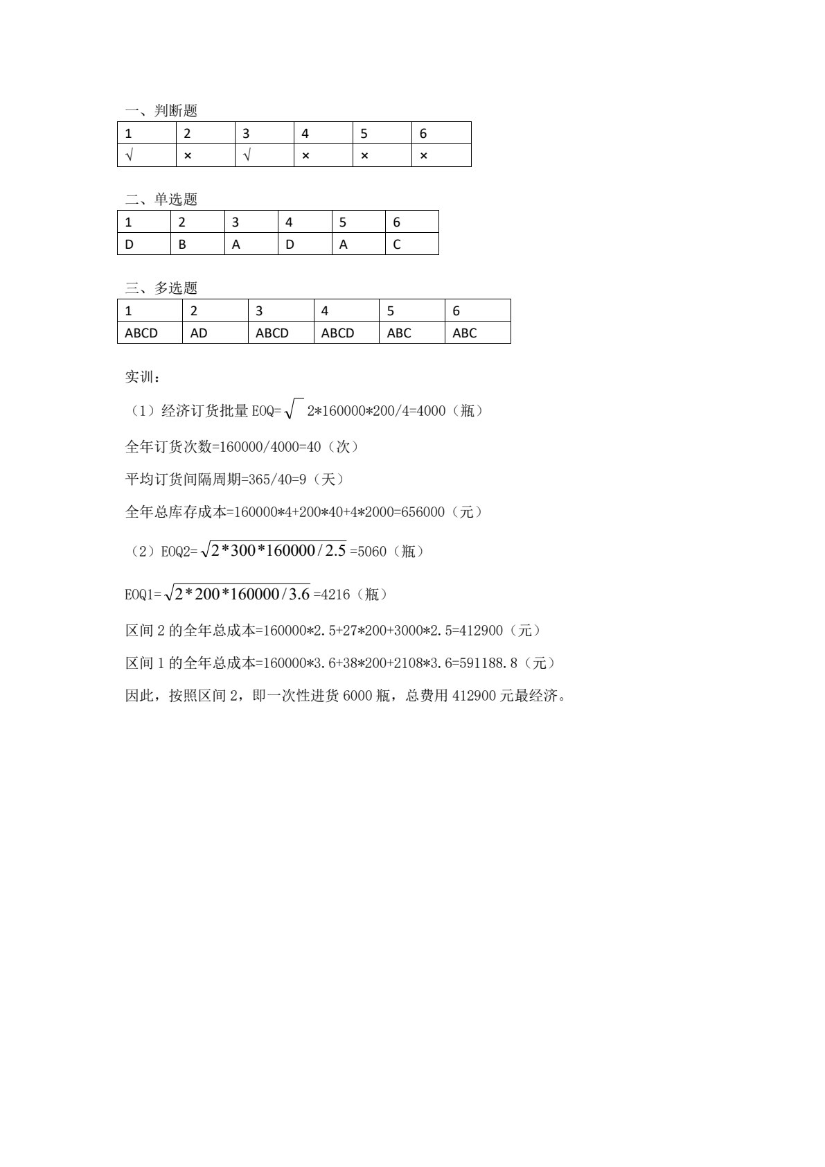 采购与供应链管理
