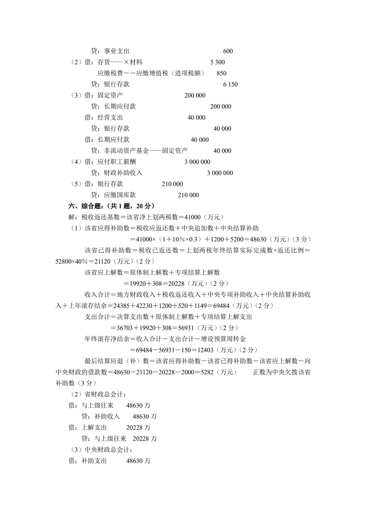 预算会计
