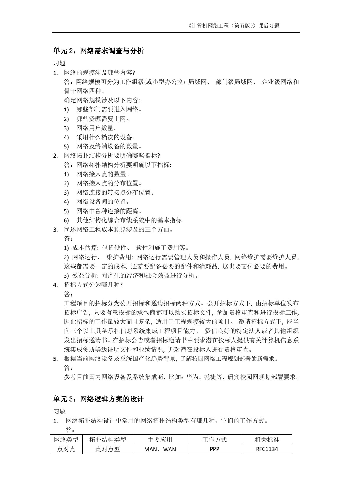 计算机网络工程（第五版）