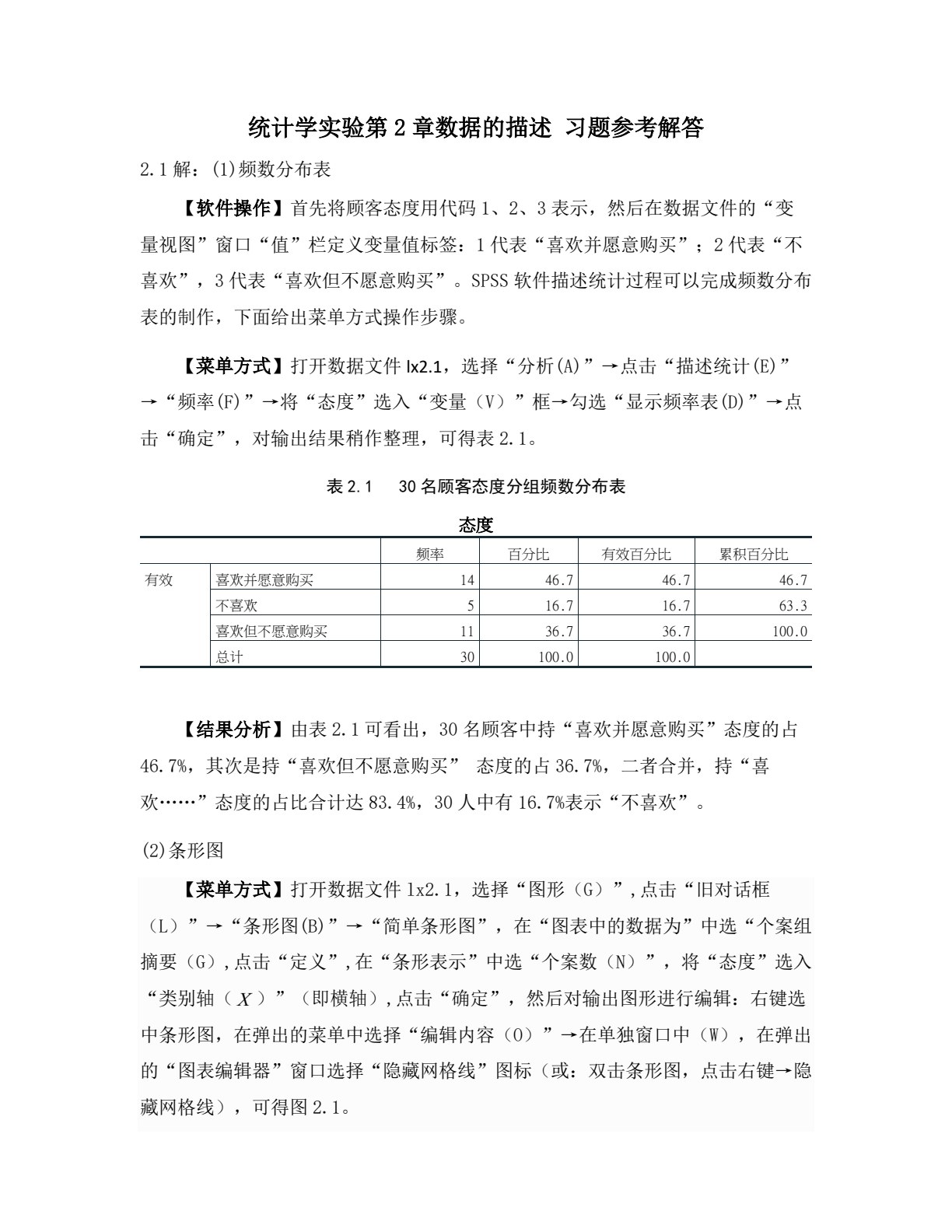 统计学实验&mdash;&mdash;SPSS和R软件应用与实例（第三版）