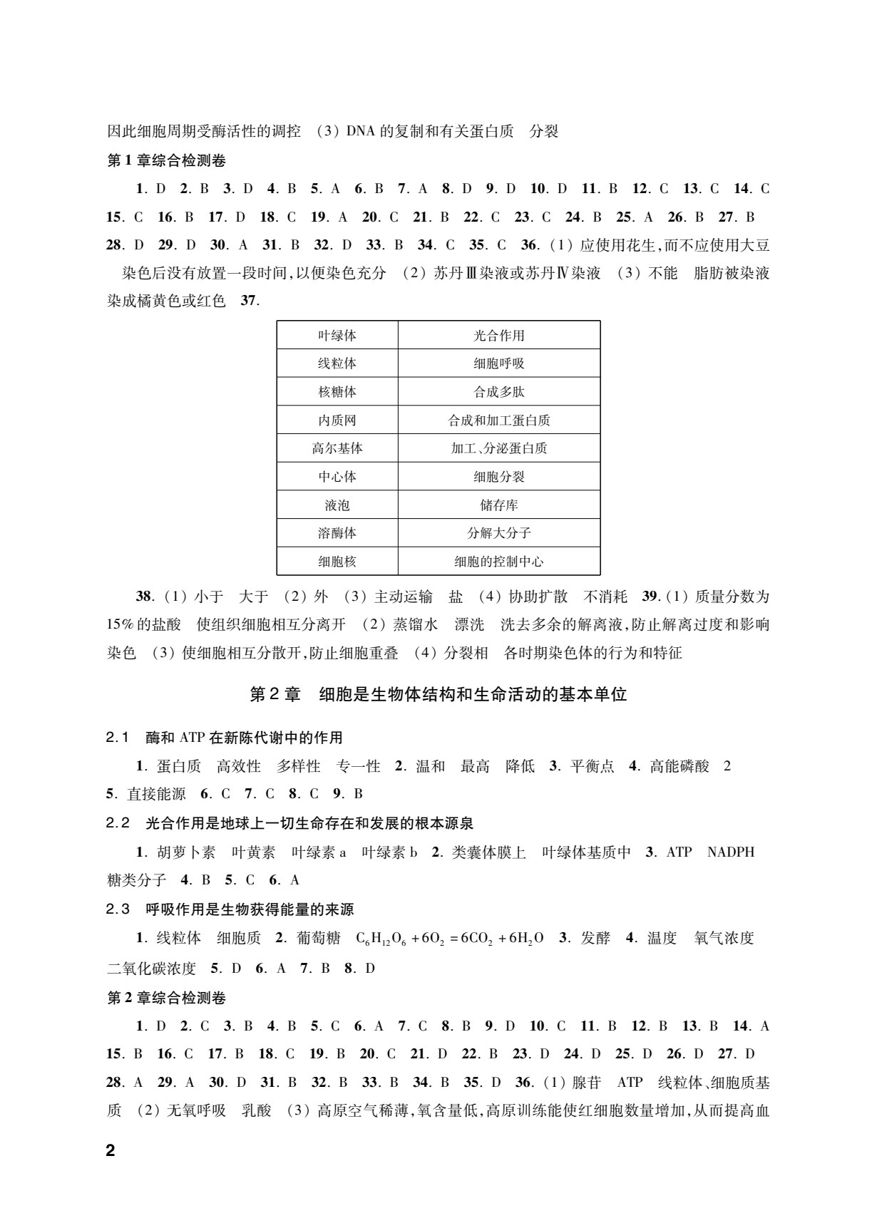 生物学习指导用书
